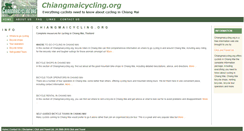 Desktop Screenshot of chiangmaicycling.org