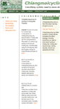 Mobile Screenshot of chiangmaicycling.org